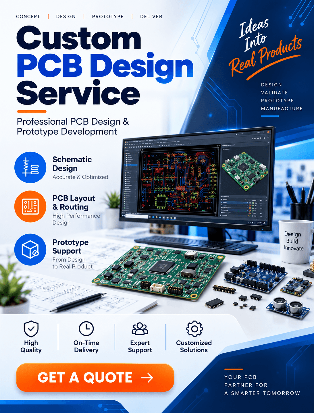 Custom PCB Design Service