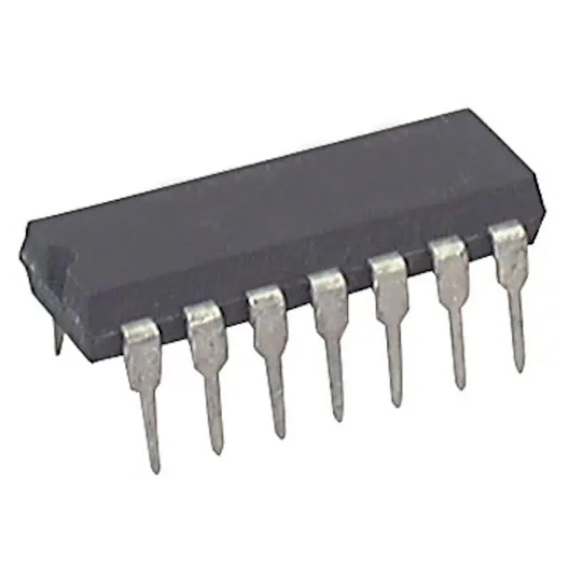 74LS243 3-State Quad Bus Transceiver IC (74243) DIP-14 Package