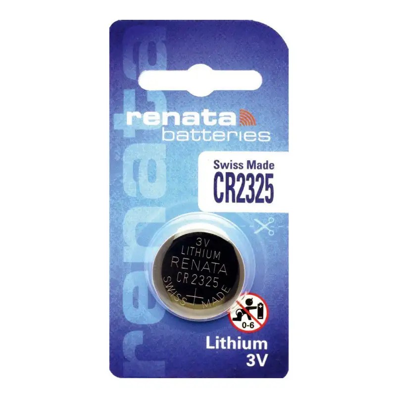 Renata CR2325 (Original) 3V 190mAh Lithium Coin Cell Battery