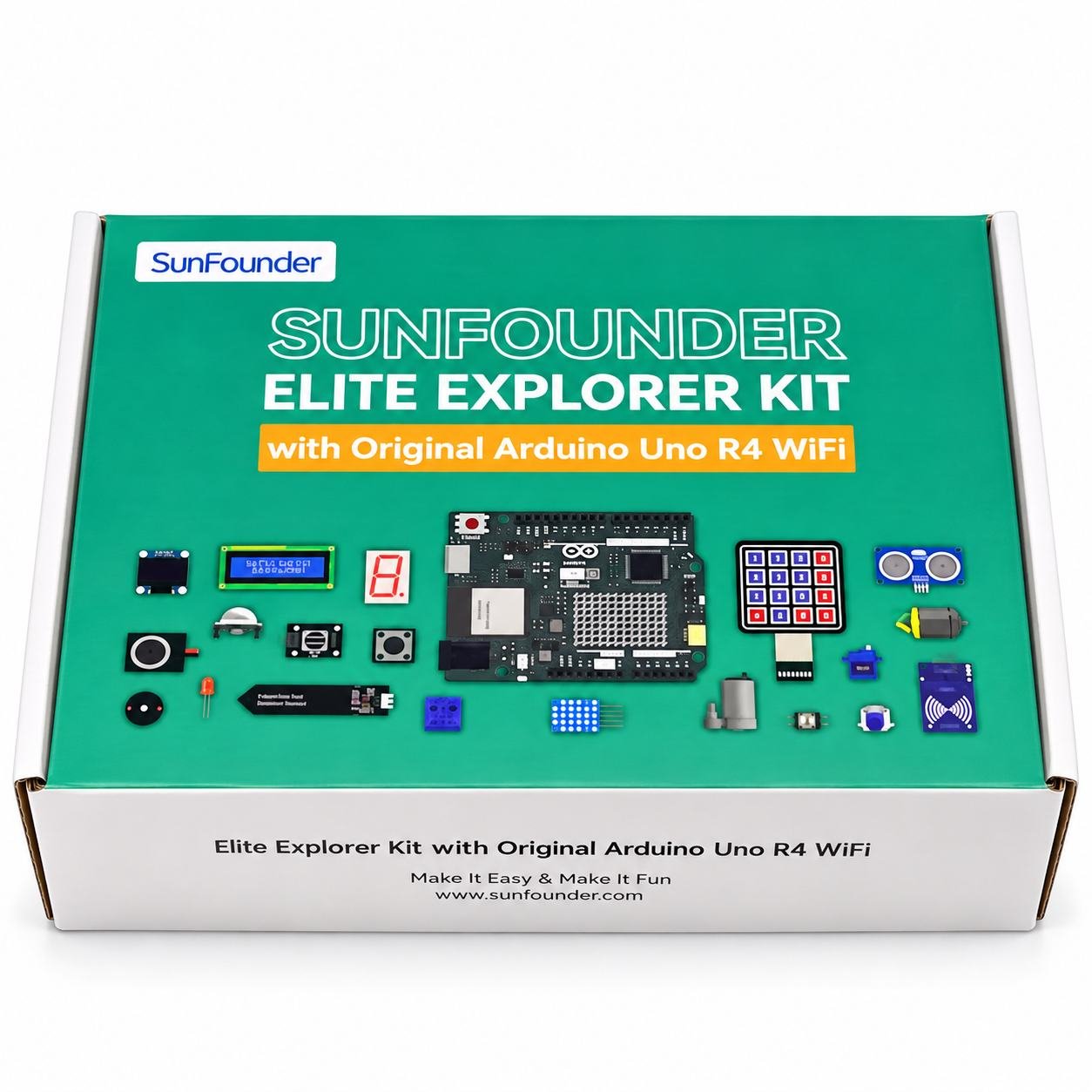 SunFounder Elite Explorer Kit with Official Arduino UNO R4 WiFi
